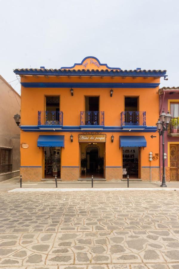 Hotel Del Parque Naolinco de Victoria ภายนอก รูปภาพ